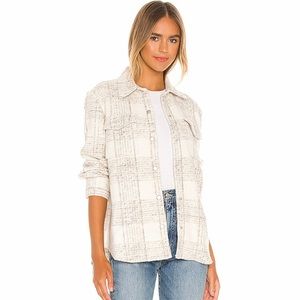 BB Dakota Work Hard Play Hard Shirt Jacket - NWT